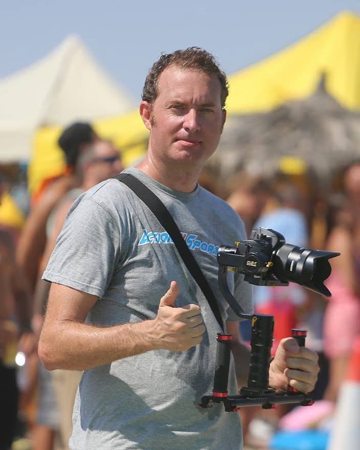 Johnny Kattouf, sports photographer and founder of Pixelcart